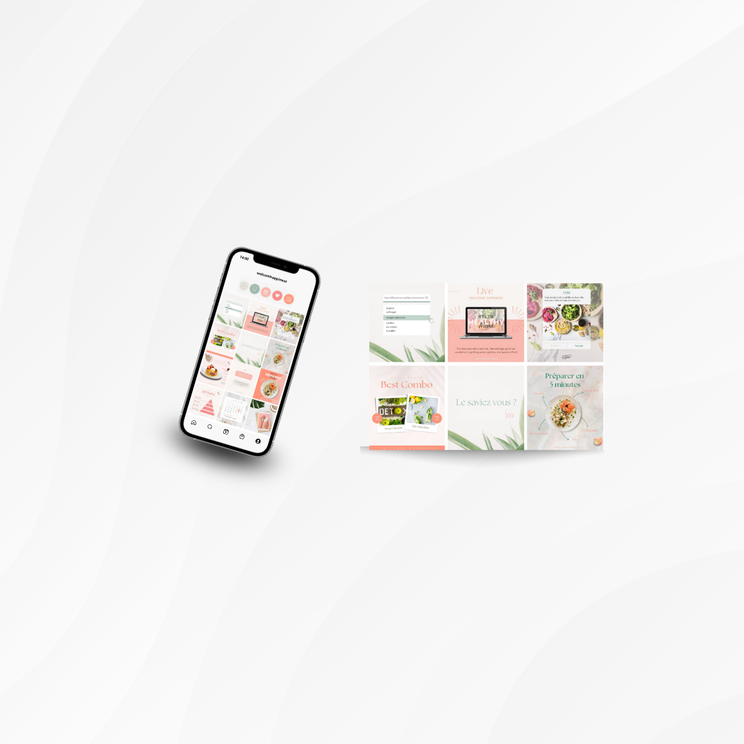 Welcome happiness communication création supports de communication comosmoz