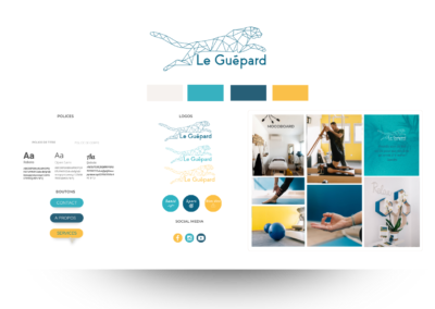 Le Guépard identité visuelle