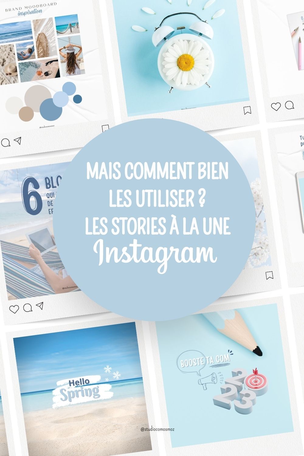 Instagram stories à la une