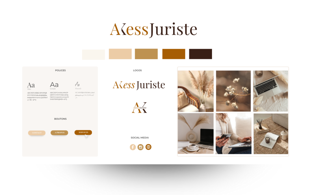 Aïssa identité visuelle signature