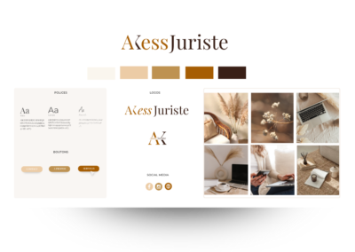 Aïssa identité visuelle signature