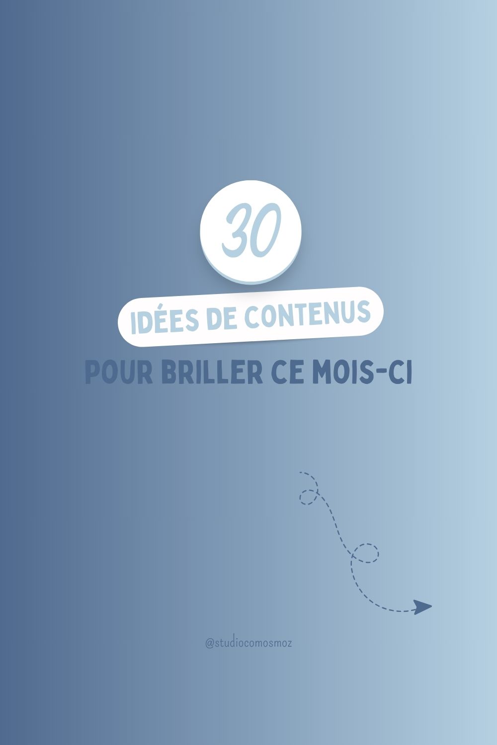 30 idées de contenus