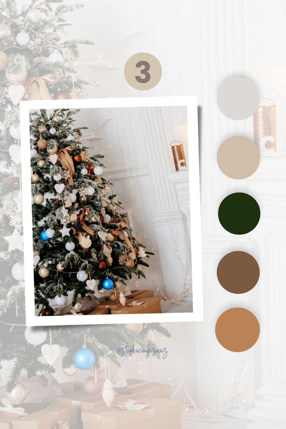 S'inspirer de ces palettes de Noël pour créer l'identité visuelle