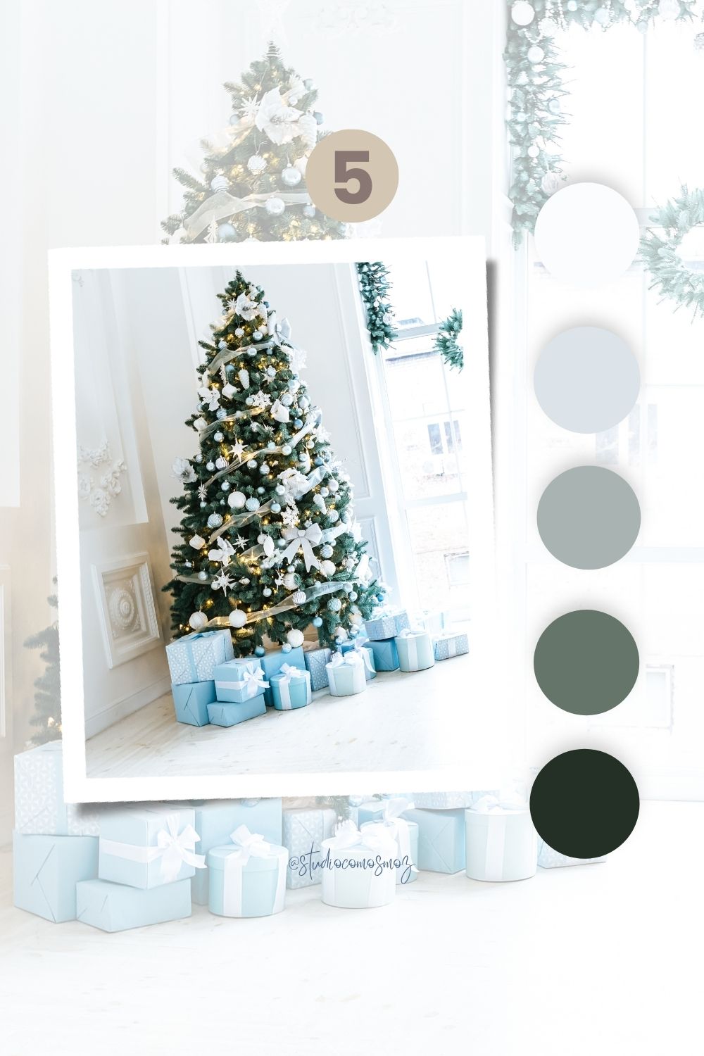 S'inspirer de ces palettes de Noël pour créer l'identité visuelle