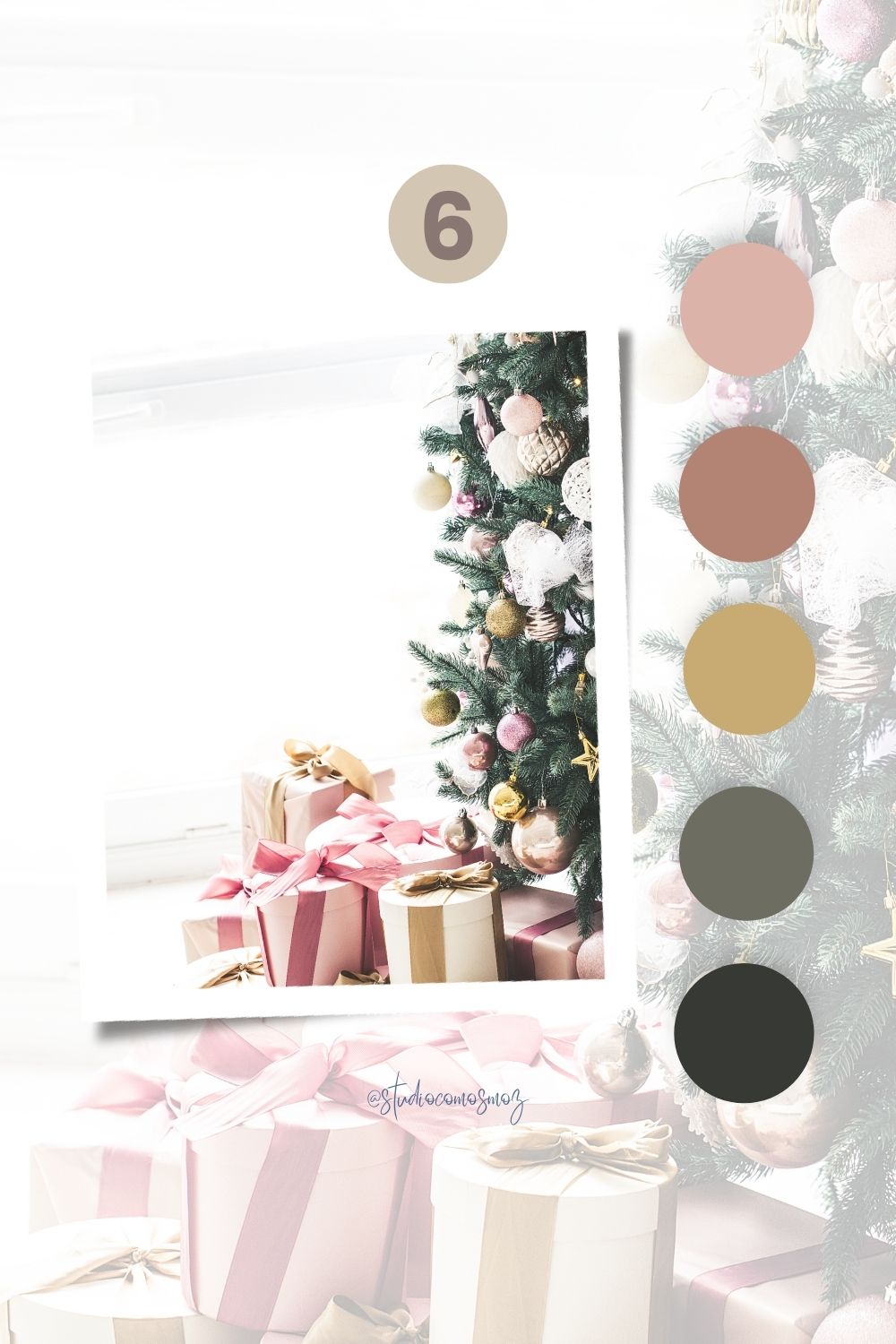 S'inspirer de ces palettes de Noël pour créer l'identité visuelle