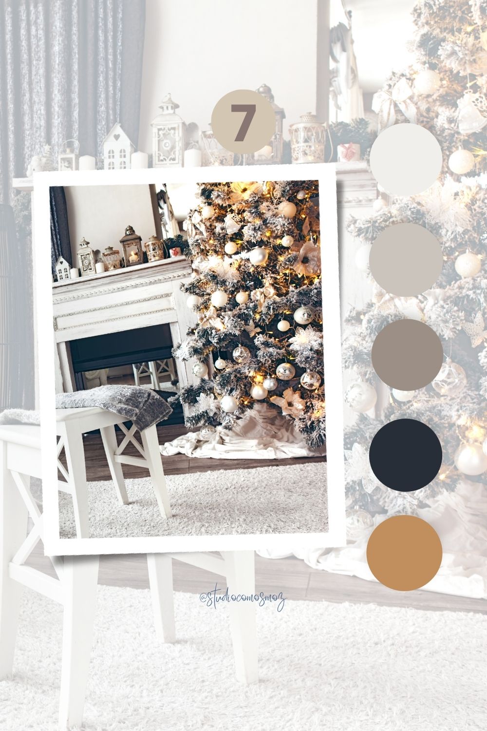 S'inspirer de ces palettes de Noël pour créer l'identité visuelle