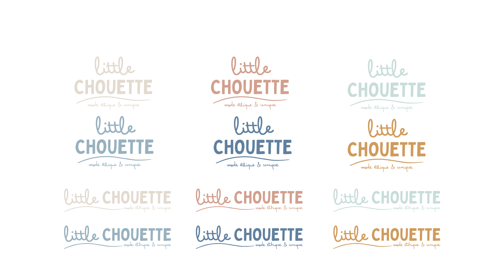 Little chouette identité signature Little chouette identité signature