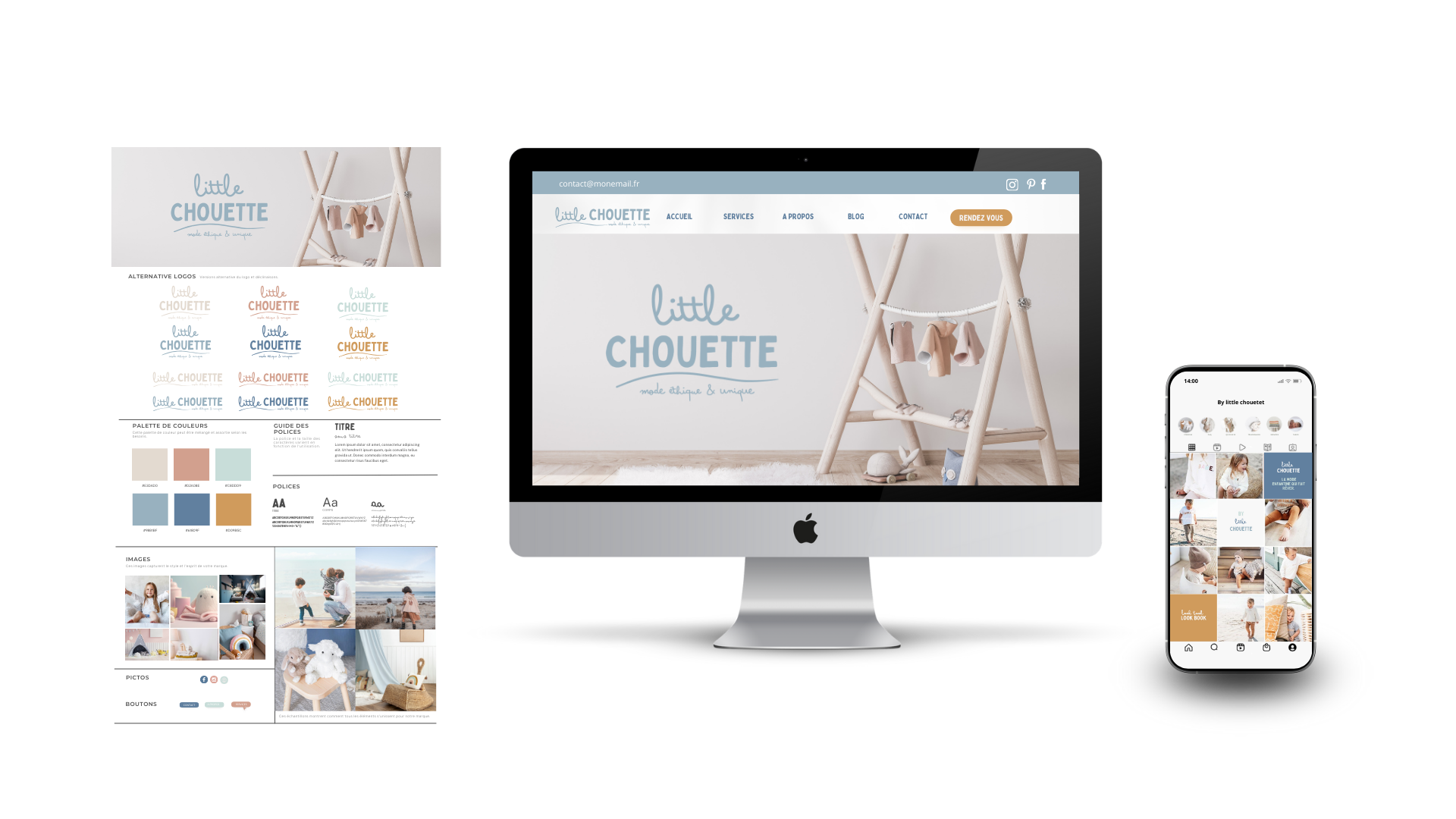 Little chouette identité signature Little chouette identité signature